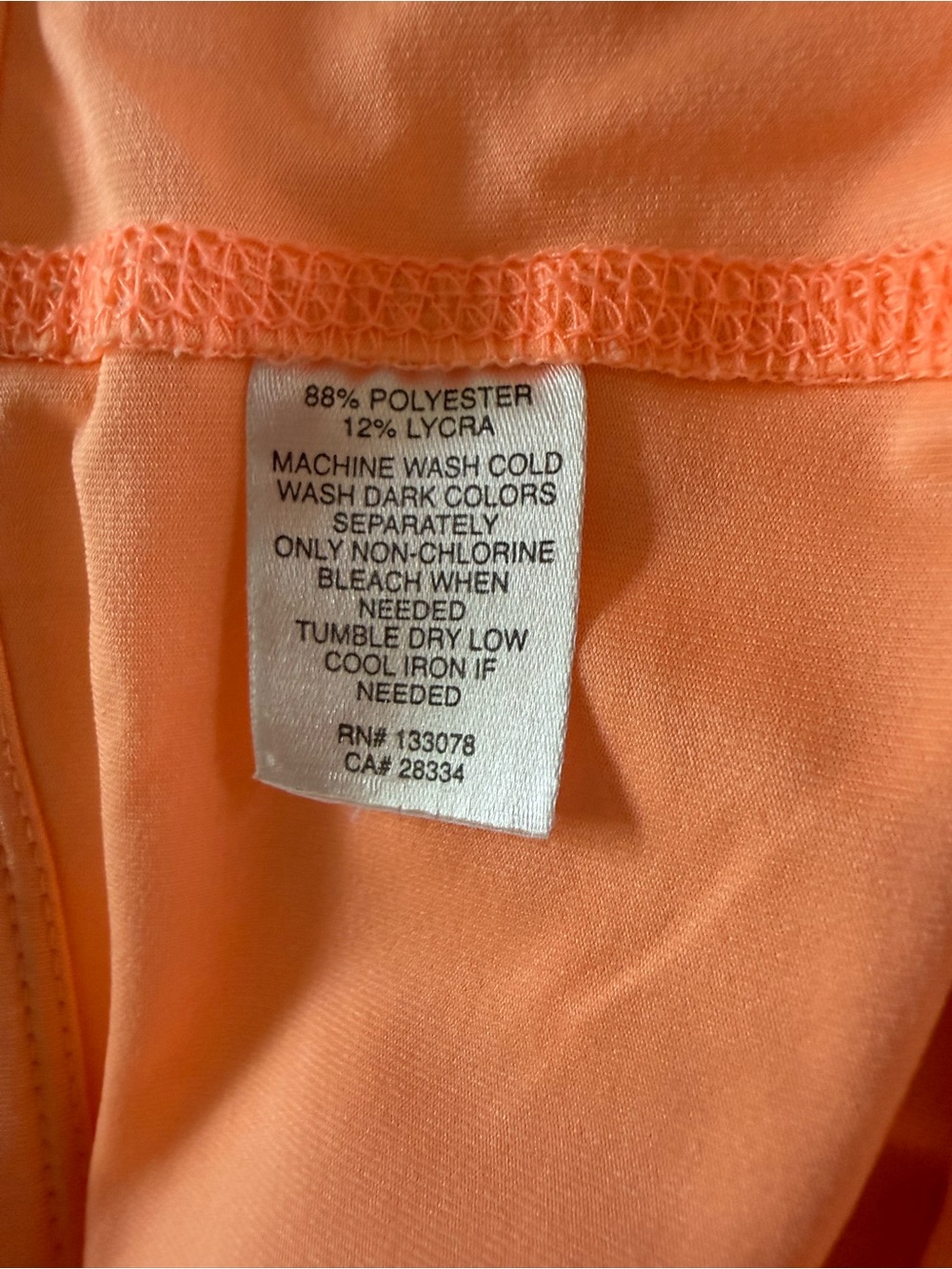 Orange Racerback Tennis Tank and Skort Set - Picture 9 of 9